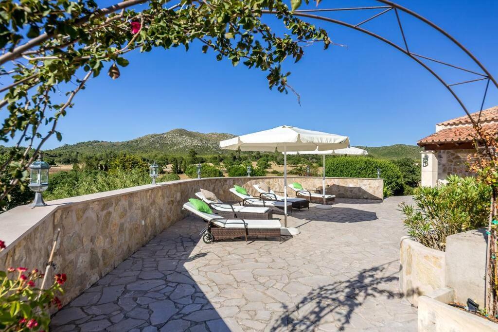 Finca Wellnatura Mit Sauna, Kamine, Badewanne Artá Esterno foto